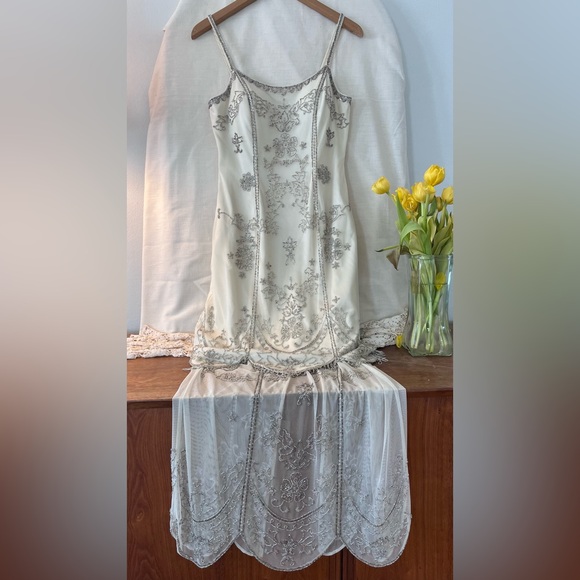 Cache Dresses & Skirts - Cache Y2K Vintage Beaded Gown